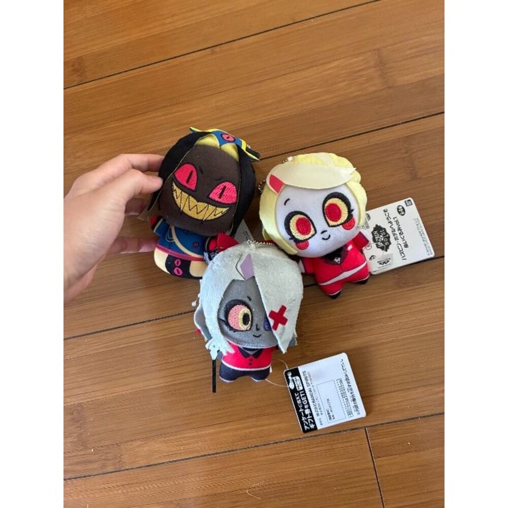 Hazbin Hotel Keychain Bundle Japan Vaggie Charlie Pentious